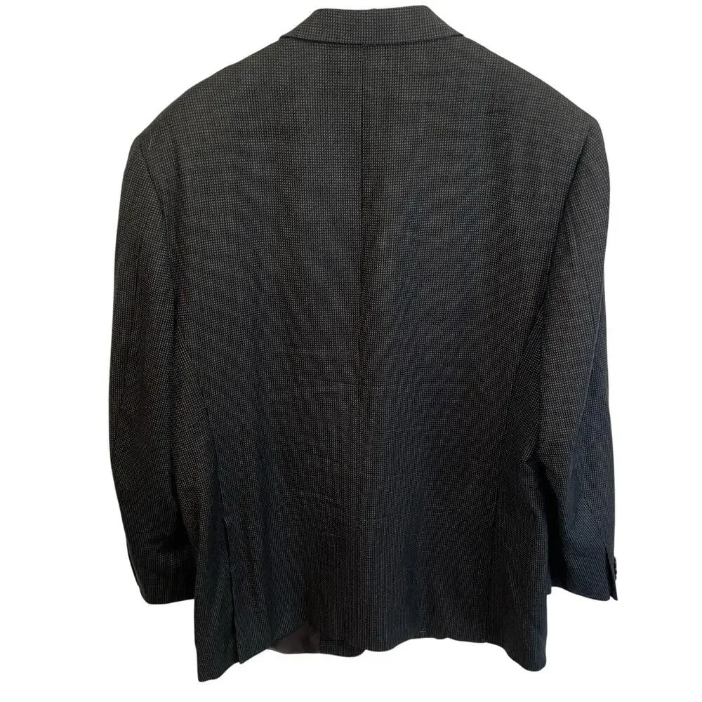 Canali Proposta 100% Wool Sport Coat Bernini Beverly Hills Size Euro 56 (US 46)